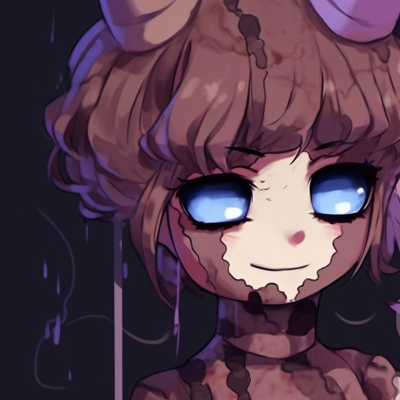 Image For Post | Two characters, sharp lines and dark tones, standing apart with eyes meeting. awesome fnaf pfps to match pfp for discord. - [fnaf matching pfp, aesthetic matching pfp ideas](https://hero.page/pfp/fnaf-matching-pfp-aesthetic-matching-pfp-ideas)