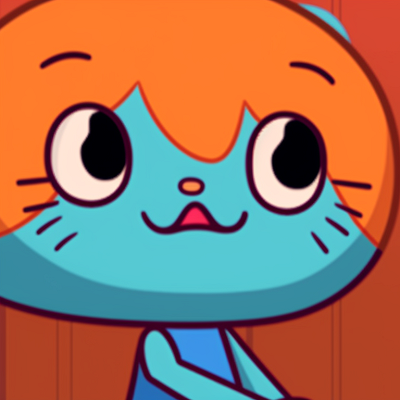 Image For Post Waterson Siblings - gumball and darwin animated series pfp left side