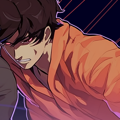 Image For Post | Two male characters facing each other, vibrant eyes connecting, sharp lines and contrasting colors. custom bl matching pfp pfp for discord. - [bl matching pfp, aesthetic matching pfp ideas](https://hero.page/pfp/bl-matching-pfp-aesthetic-matching-pfp-ideas)