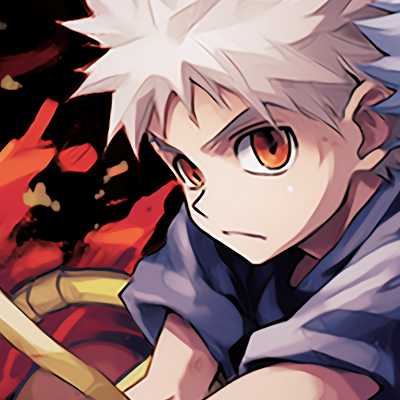Image For Post | Gon and Killua performing their lightning techniques, intense light effects and sharp character outlines. cool gon vs killua matching pfp pfp for discord. - [gon and killua matching pfp, aesthetic matching pfp ideas](https://hero.page/pfp/gon-and-killua-matching-pfp-aesthetic-matching-pfp-ideas)