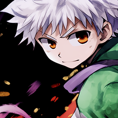 Image For Post | Gon and Killua in action poses, bold lines and bright colors. manga gon and killua matching pfp pfp for discord. - [gon and killua matching pfp, aesthetic matching pfp ideas](https://hero.page/pfp/gon-and-killua-matching-pfp-aesthetic-matching-pfp-ideas)