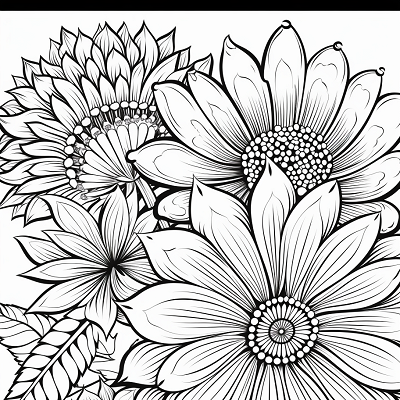 Image For Post Complex Botanical Design - Printable Coloring Page