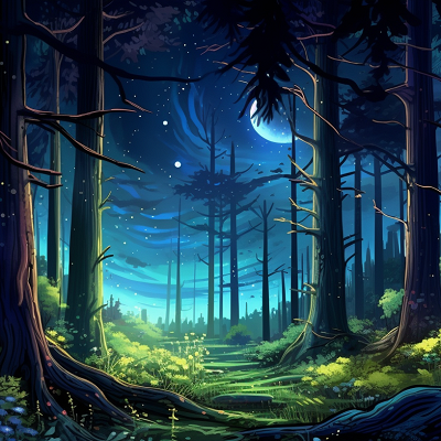 Image For Post HD Art Wallpapers Enchanting Forest - Wallpaper