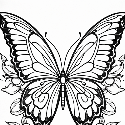 Image For Post | Butterflies with detailed wings fluttering around a heartfelt message phone art wallpaper - [Mothers Day Coloring Pages ](https://hero.page/coloring/mothers-day-coloring-pages-printable-free-and-fun)
