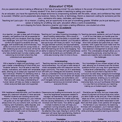 Image For Post Educator! CYOA