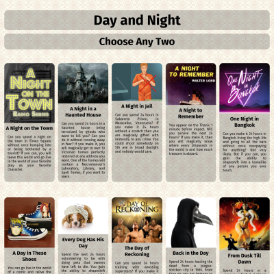 Image For Post Day and Night CYOA by youbetterworkb