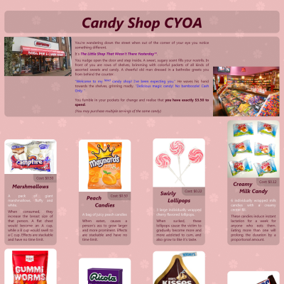 Image For Post candy shop cyoa + dlc cyoa