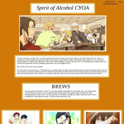 Image For Post Spirit of Alcohol CYOA from 4chan