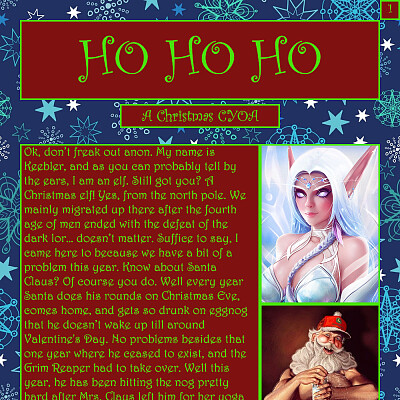 Image For Post Ho Ho Ho: A Christmas CYOA