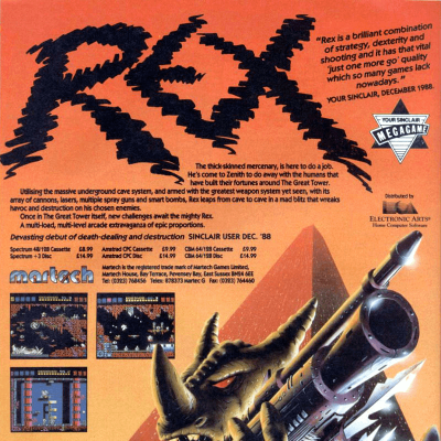 Rex - Video Game From The Late 80's