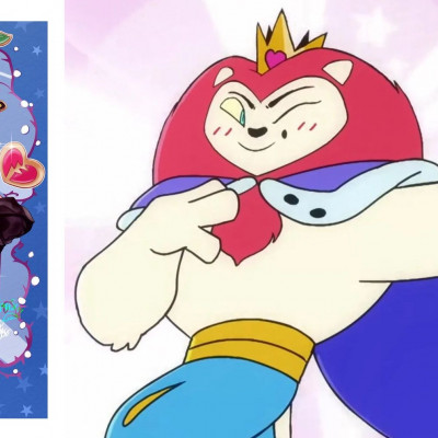 Image For Post | Requesting King Snugglemagne, from Mao Mao, in the same pose and slutty Christmas outfit as the image on the left.