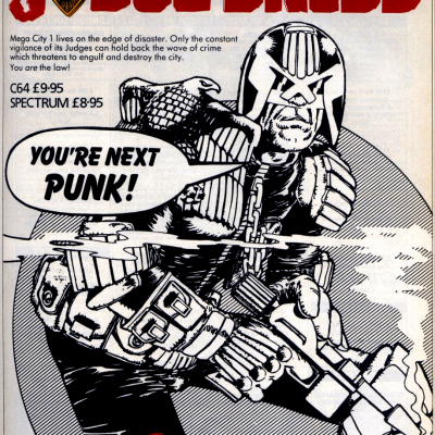Judge Dredd - Video Game From The Mid 80's
