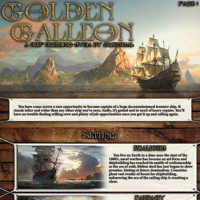 Image For Post Golden Galleon, A Ship Designing CYOA by Surinical