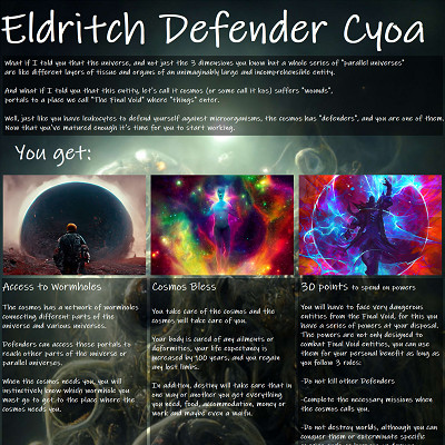 Image For Post Eldritch Defender CYOA (from /tg/) (Unknown Author)