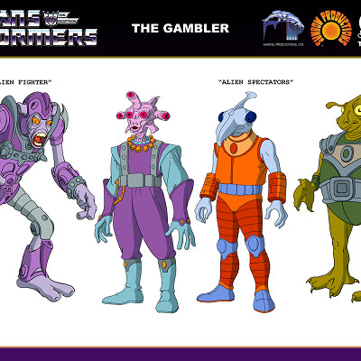 Image For Post | *THE GAMBLER - Alien fighter and spectators