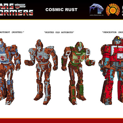Image For Post | COSMIC RUST - Ancient rusted Autobots and rusted Perceptor