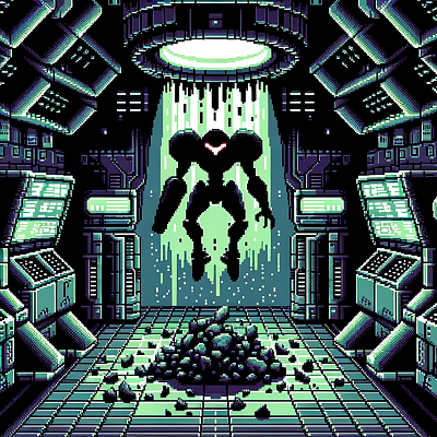 Image For Post AI Generated Metroid Fan Art