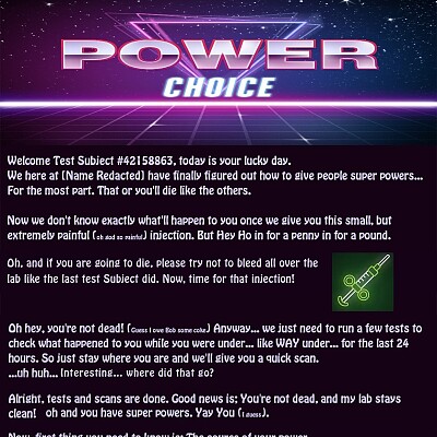 Image For Post Power Choice CYOA By comic fun (Combined)