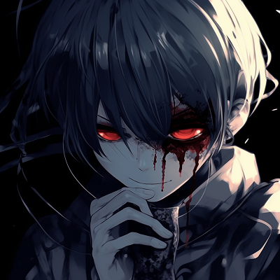 Image For Post Gritty Darker Than Black - edgy anime pfp memes