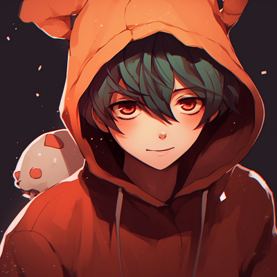 Image For Post | Boy in hoodie with a scenic vignette, subdued colors and depth of field focus. anime 3 matching pfp for boys - [Anime 3 Matching Pfp Top Picks](https://hero.page/pfp/anime-3-matching-pfp-top-picks)