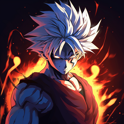 Image For Post | Powerful burst from Goku in Super Saiyan form, dynamic composition and energetic vibe. 4k anime character profile photos - [anime pfp 4k Highlights](https://hero.page/pfp/anime-pfp-4k-highlights)