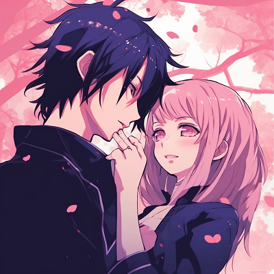 Image For Post | Inquisitive expression of Sakura and Sasuke, showing their complex relationship and unique character traits. assembly of anime matching pfp couple - [Anime Matching Pfp Couple](https://hero.page/pfp/anime-matching-pfp-couple)