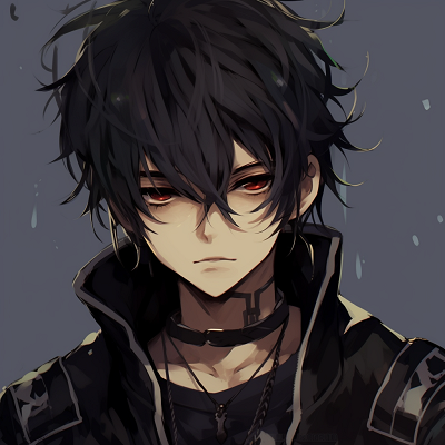 Image For Post | Close-up profile of an emo anime character showcasing intense eyes, with emphasis on highlights and contrasts. emo male anime pfp - [Male Anime PFP Hub](https://hero.page/pfp/male-anime-pfp-hub)