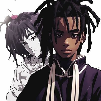 Image For Post | Anime representation of Carti in a cybernetic theme featuring glowing outlines and cold colors. playboi carti aesthetic anime pfp - [Playboi Carti PFP Anime Art Collection](https://hero.page/pfp/playboi-carti-pfp-anime-art-collection)