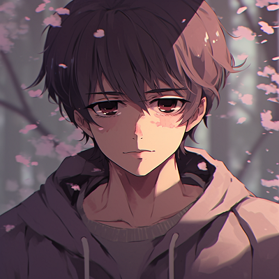 Image For Post Lost in Thoughts   Distant Gaze - anime aesthetics with sad pfp
