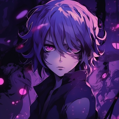 Image For Post | Sasuke enveloped in an ethereal purple aura, depicting an intense scene with high definition details. top-notch purple anime wallpapers - [Expert Purple Anime PFP](https://hero.page/pfp/expert-purple-anime-pfp)