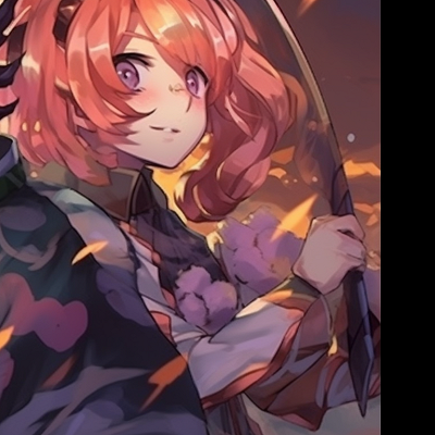 Image For Post | Two characters sharing a fiery background, matching fire motif in outfits, dynamic lines and vivid colors. stunning demon slayer matching pfp selection pfp for discord. - [demon slayer matching pfp, aesthetic matching pfp ideas](https://hero.page/pfp/demon-slayer-matching-pfp-aesthetic-matching-pfp-ideas)