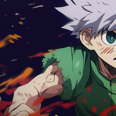 Image For Post | Close-up of Gon and Killua, highly detailed and determined expressions. gon and killua wallpaper matching pfp pfp for discord. - [gon and killua matching pfp, aesthetic matching pfp ideas](https://hero.page/pfp/gon-and-killua-matching-pfp-aesthetic-matching-pfp-ideas)
