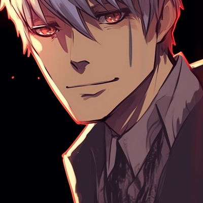 Image For Post | A male and female character, sinister expressions with dark shading and dark colors. chainsaw man profile picture sets pfp for discord. - [chainsaw man matching pfp, aesthetic matching pfp ideas](https://hero.page/pfp/chainsaw-man-matching-pfp-aesthetic-matching-pfp-ideas)