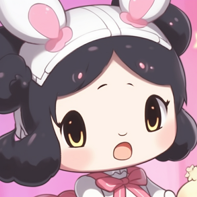 Image For Post | Close-up of My Melody and Kuromi, vibrant colors and big expressive eyes, sharing a sweet cake. perfect my melody and kuromi matching profile pictures pfp for discord. - [my melody and kuromi matching pfp, aesthetic matching pfp ideas](https://hero.page/pfp/my-melody-and-kuromi-matching-pfp-aesthetic-matching-pfp-ideas)