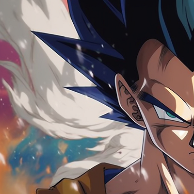 Image For Post | Goku and Vegeta face-off in super saiyan forms, radiant colors and detailed lines. goku and vegeta matching pfp showcase pfp for discord. - [goku and vegeta matching pfp, aesthetic matching pfp ideas](https://hero.page/pfp/goku-and-vegeta-matching-pfp-aesthetic-matching-pfp-ideas)