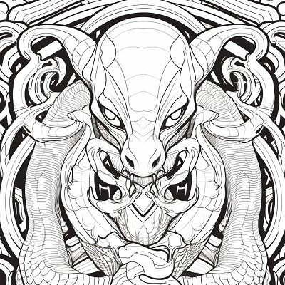 Image For Post | Mewtwo in intricate art style; features complex patterns and detailed line work for a challenging coloring task. printable coloring page, black and white, free download - [Cool Drawings of Pokemon Coloring Pages ](https://hero.page/coloring/cool-drawings-of-pokemon-coloring-pages-kids-and-adults-fun)
