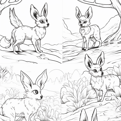 Image For Post | Eevee evolutions shown in pronounced detail; minute texture and line emphasis. printable coloring page, black and white, free download - [Eevee Evolutions Coloring Sheet Pokemon Pages, Adult & Kids Fun](https://hero.page/coloring/eevee-evolutions-coloring-sheet-pokemon-pages-adult-and-kids-fun)