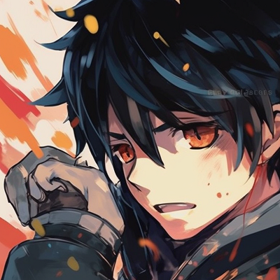 Image For Post | Naruto and Sasuke under a fiery and icy backdrop, bold lines and intense gazes. matching pfp ideas pfp for discord. - [off](https://hero.page/pfp/off-brand-matching-pfp-matching-pfps-only)