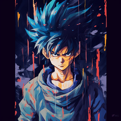 Image For Post | Super Saiyan Goku in the rain, highlighting his determined expression. superb drip anime themes pfp for discord. - [Ultimate Drippy Anime PFP](https://hero.page/pfp/ultimate-drippy-anime-pfp)