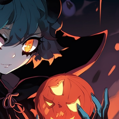 Image For Post | Two characters portrayed as night creatures with glowing eyes, monochrome palette with pops of neon. matching halloween pfp ideas pfp for discord. - [matching halloween pfp, aesthetic matching pfp ideas](https://hero.page/pfp/matching-halloween-pfp-aesthetic-matching-pfp-ideas)