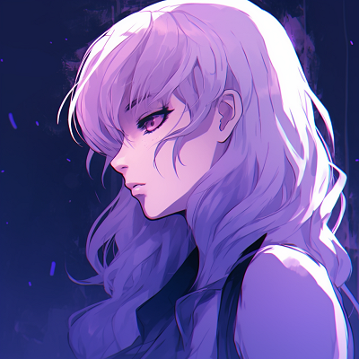 Image For Post | Anime character gazing at the distance with a purple-hued dusk setting, atmospheric composition and warm colors. aesthetic purple anime pfp pfp for discord. - [Purple Pfp Anime Collection](https://hero.page/pfp/purple-pfp-anime-collection)