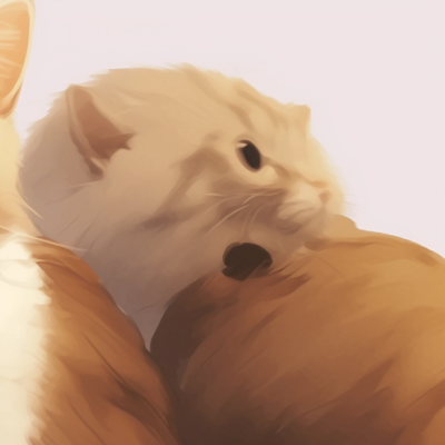 Image For Post | Two kitten characters in casual poses, lively lines and warm color palette. cute cat matching pfp pfp for discord. - [cat matching pfp, aesthetic matching pfp ideas](https://hero.page/pfp/cat-matching-pfp-aesthetic-matching-pfp-ideas)