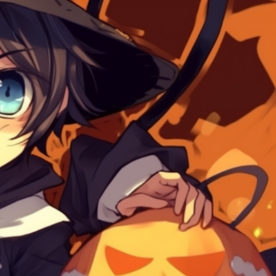 Image For Post | Two characters in pumpkin themed outfits, with bold lines and lively colors. classic halloween matching pfp pfp for discord. - [halloween matching pfp, aesthetic matching pfp ideas](https://hero.page/pfp/halloween-matching-pfp-aesthetic-matching-pfp-ideas)