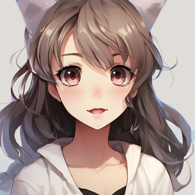 Image For Post | Anime girl with attractive eyes and a charming smile, drawn with soft shading and fine details. stylish anime girl pfp pfp for discord. - [female anime pfp](https://hero.page/pfp/female-anime-pfp)