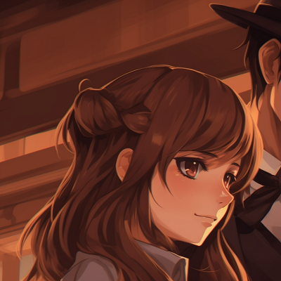 Image For Post | Two characters in a cafe setting, pastel color palette and detailed outfits, sharing a cup of coffee. stylish couple pfp matching pfp for discord. - [couple pfp matching, aesthetic matching pfp ideas](https://hero.page/pfp/couple-pfp-matching-aesthetic-matching-pfp-ideas)