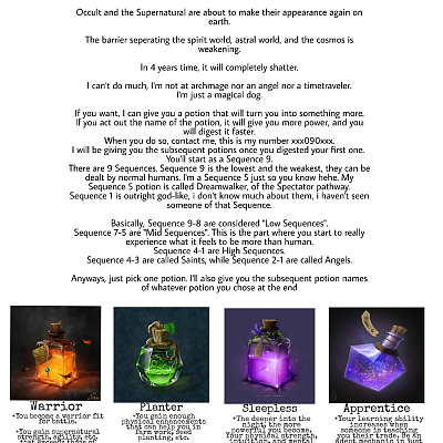 Image For Post Lord of the Mysteries CYOA from /tg/