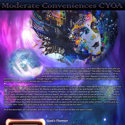 Image For Post Moderate Conveniences CYOA by TextAnon
