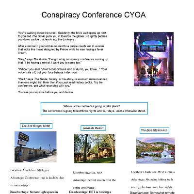 Image For Post Conspiracy Conference CYOA