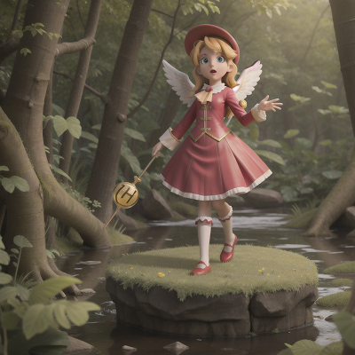 Image For Post Anime, circus, angel, scientist, wizard, swamp, HD, 4K, AI Generated Art