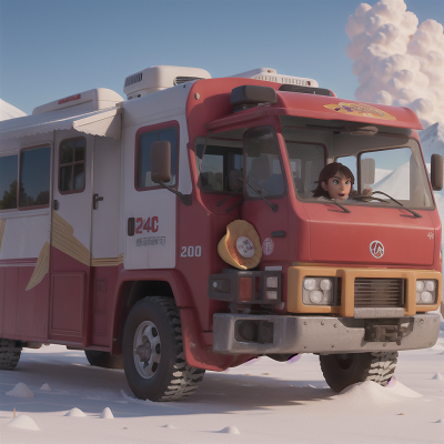 Image For Post Anime, taco truck, harp, success, fighting, avalanche, HD, 4K, AI Generated Art